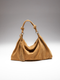 BAQA Large Suede Bag