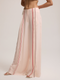 Stripe Detailed Cupro Trousers