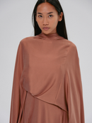 Cape-Look Dress
