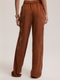 High Waist Cupro Trousers