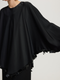 Black Dress with Embroidery Details