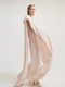 Shawl Shaped Powder Dress
