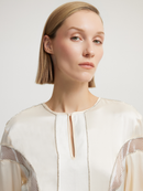 Netted Ecru Dress
