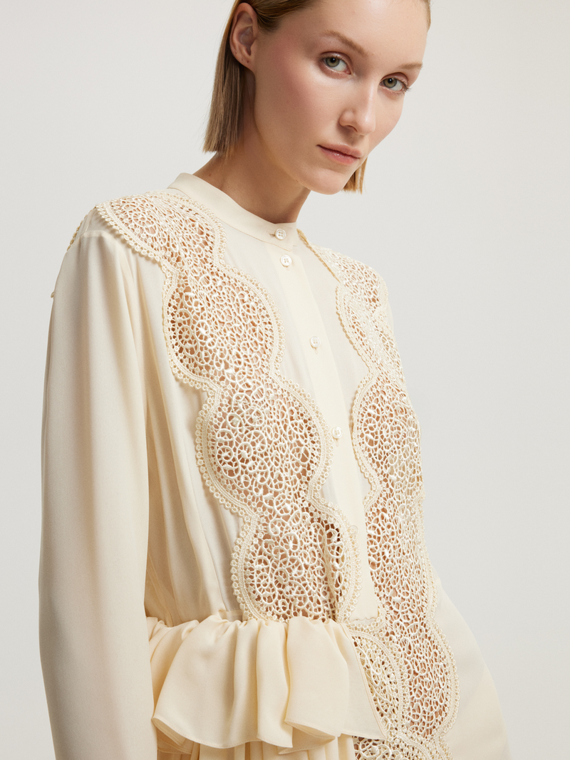 Lace Ecru Dress