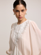 Oversize Cupro Dress