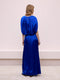 Silk Dress with Cape Detail on the Back