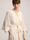Pleated Asymmetrical Blouse