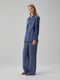Linen Jacket with Embroidered Sleeves