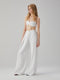 Wide-Leg Linen Trousers