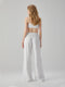 Wide-Leg Linen Trousers