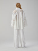 Embroidered White Shirt