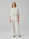 Blouse with Pleated Sleeve Detail