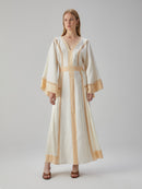 Two-Tone Long Dress