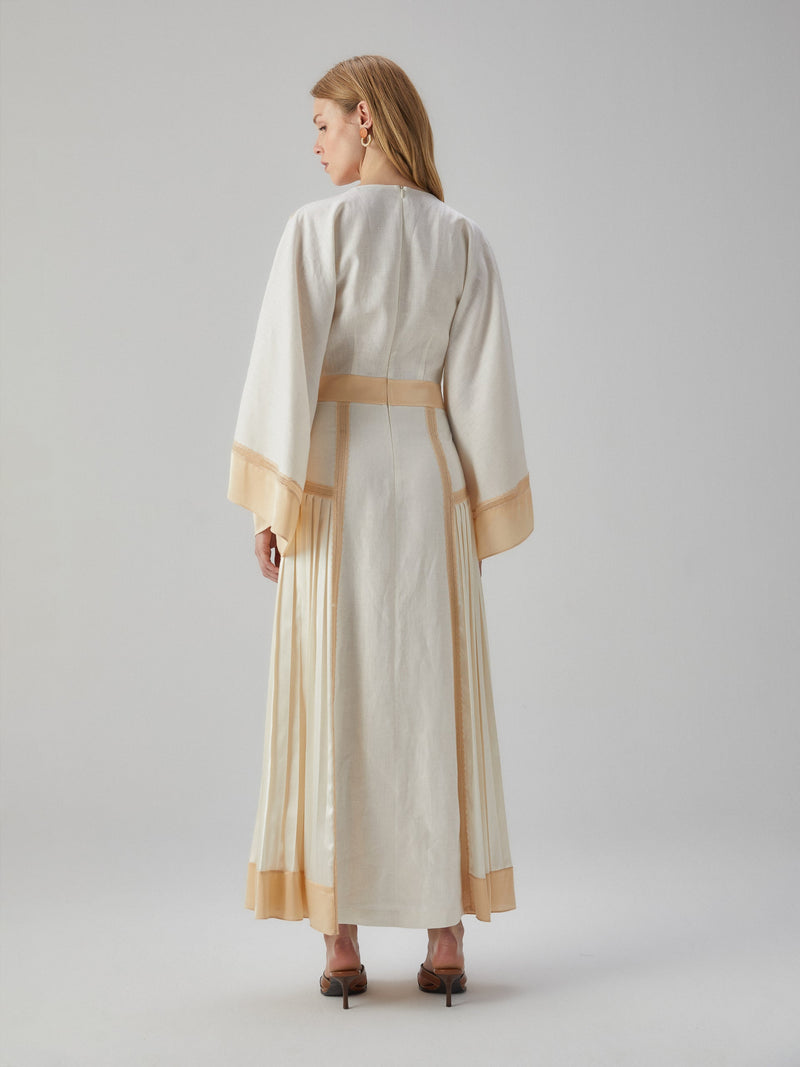 Two-Tone Long Dress