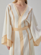 Two-Tone Long Dress