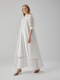 Long Dress with Lace Details