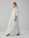 Long White Linen Dress