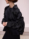 Jacket with Ruched Sleeves