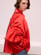 Jacket with Ruched Sleeves