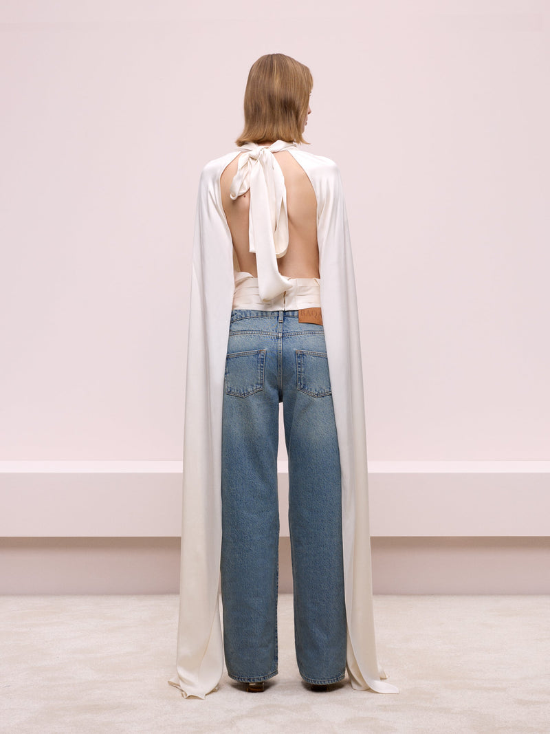 Blue Denim Pants