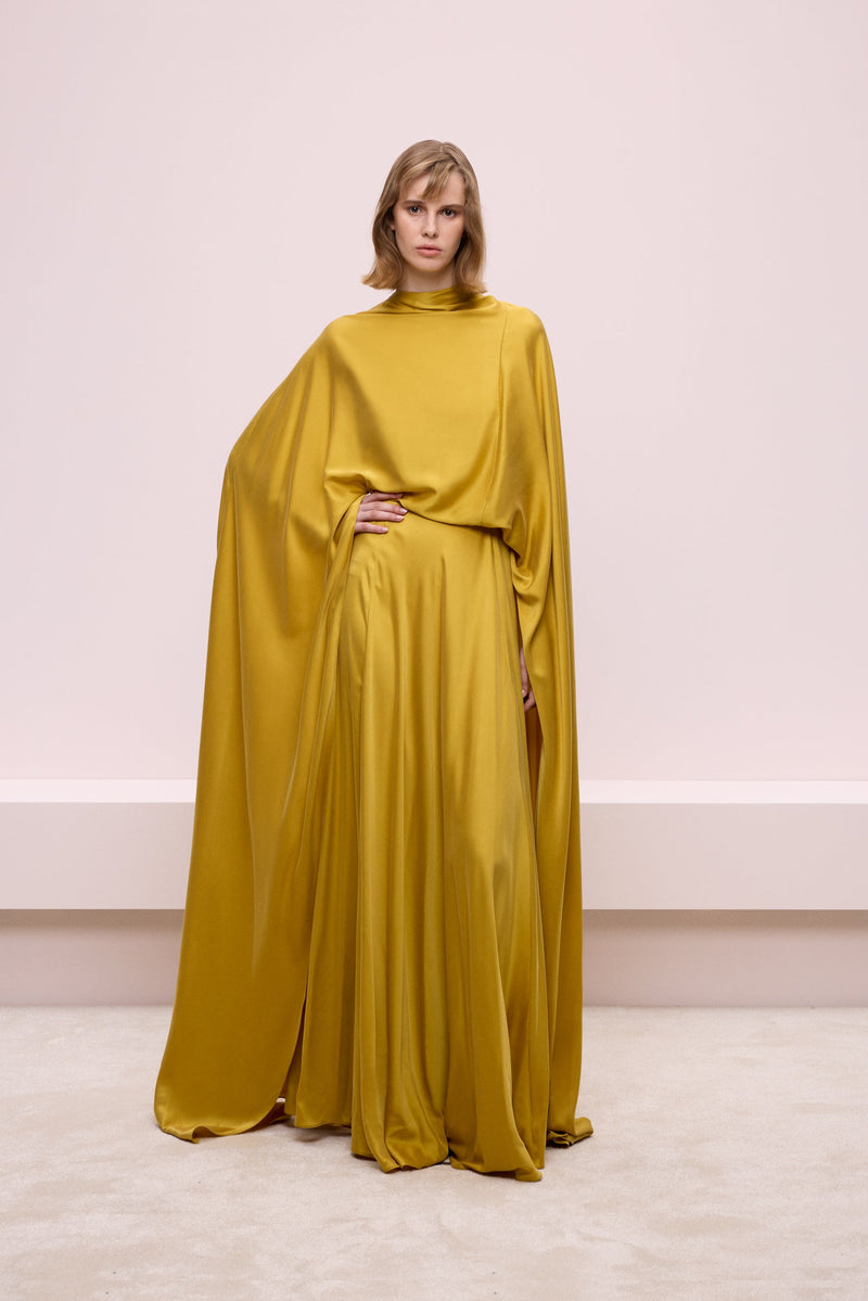 Cape-Look Dress