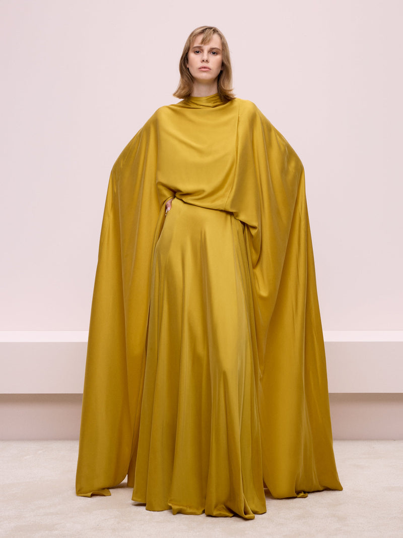 Cape-Look Dress