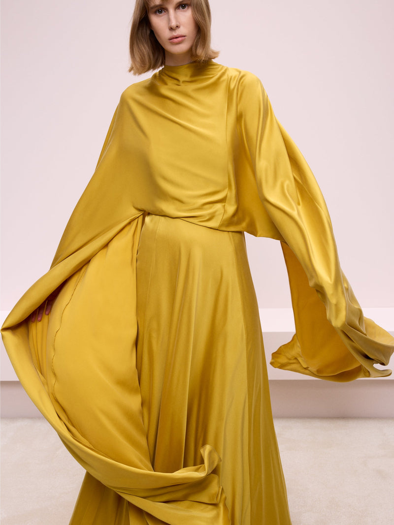 Cape-Look Dress