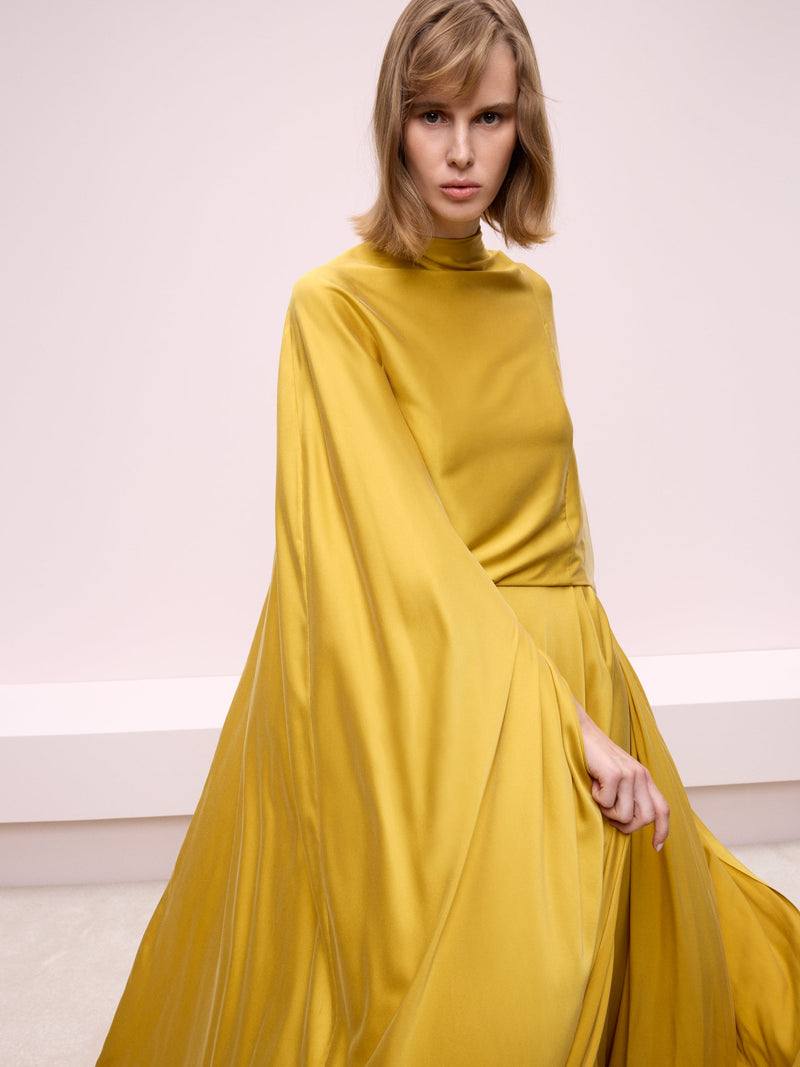Cape-Look Dress