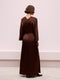 Salmon Silk Dress