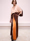 Salmon Silk Dress