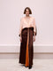 Salmon Silk Dress