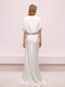 Stonewashed Silk Ecru Dress