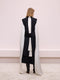 Belt Detailed Long Vest