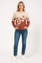 Women’s Floral Print Relaxed Fit Sweatshirt