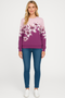 Women’s Floral Print Relaxed Fit Sweatshirt