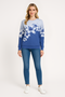 Women’s Floral Print Relaxed Fit Sweatshirt