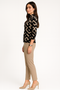 Women’s Geometric Knitted Long Sleeve Sweater
