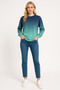 Women’s Gradient Pattern Lightweight Sweatshirt