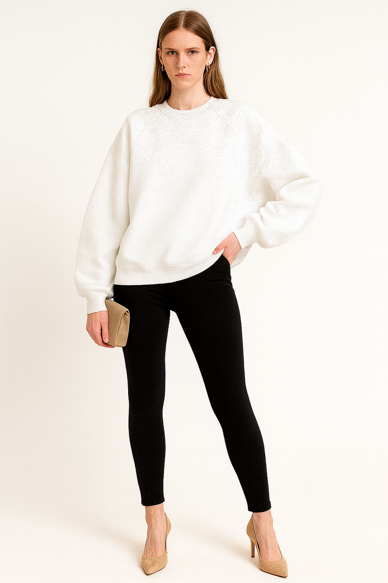 Women’s Loose Round Neck Long Sleeve Sweater