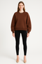 Women’s Loose Round Neck Long Sleeve Sweater