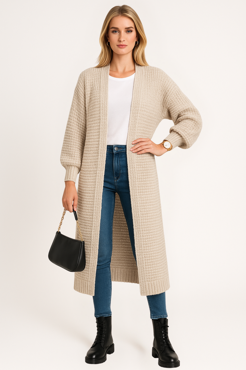 Women’s Open-Front Knit Cardigan