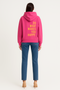 Women’s Hooded Text Print Sweater