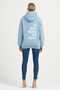 Women’s Hooded Text Print Sweater