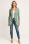 Women’s Longline Open-Front Cardigan